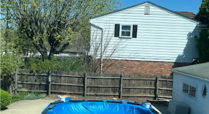 A lot after tree removal in Troy, MI